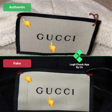 how to tell if your gucci jacket is real|gucci genuine hoodie.